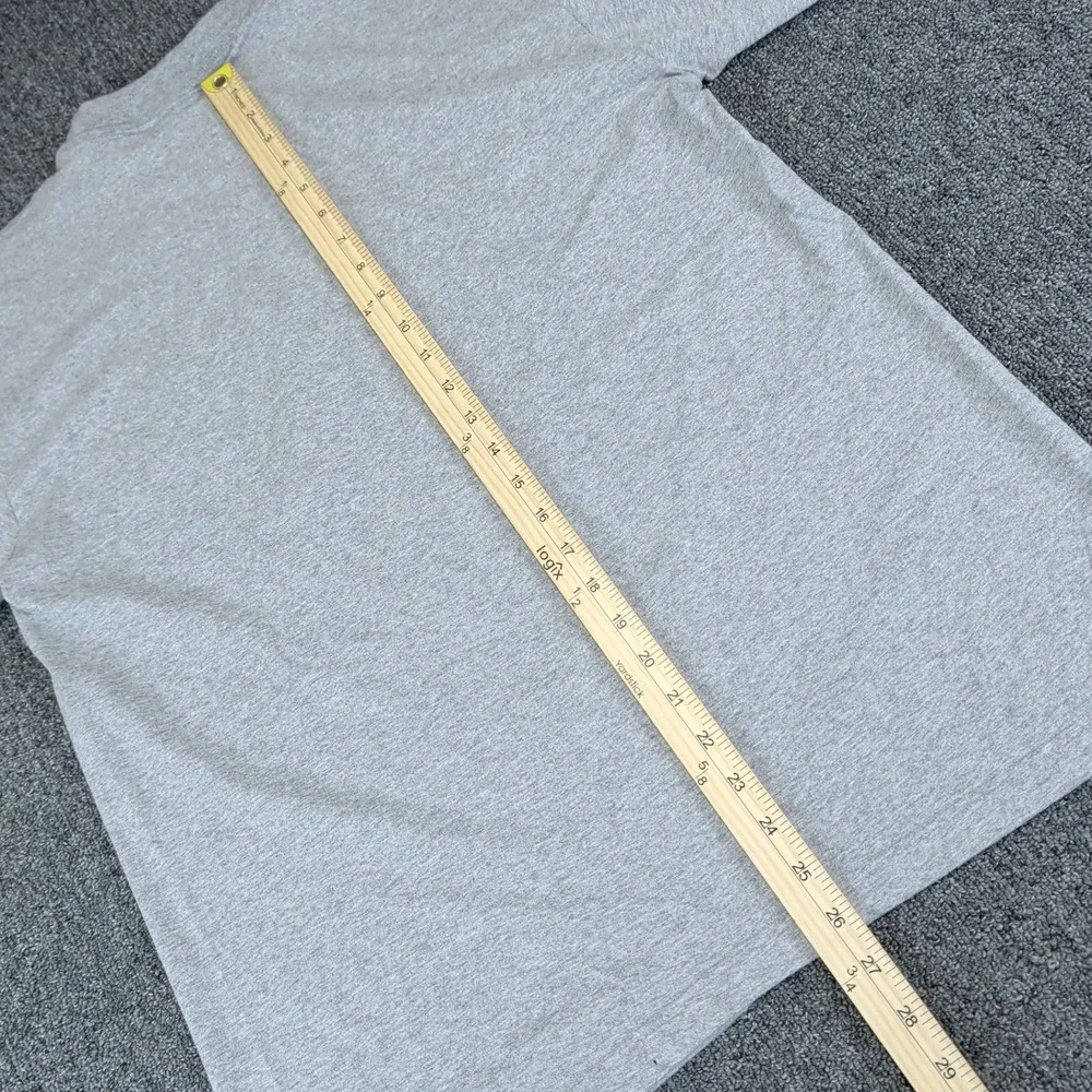 Vintage Y2K Bangkok 2000 Souvenir T-Shirt Mens Large Grey Cotton Embroidered Tee